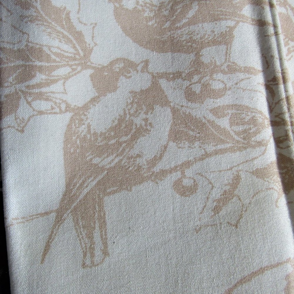 Set of 4 BIRD PRINT 100% COTTON Napkins India